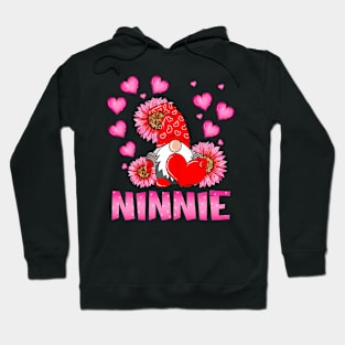 Cute Gnome With Sunflower  Mothers Day Hoodie